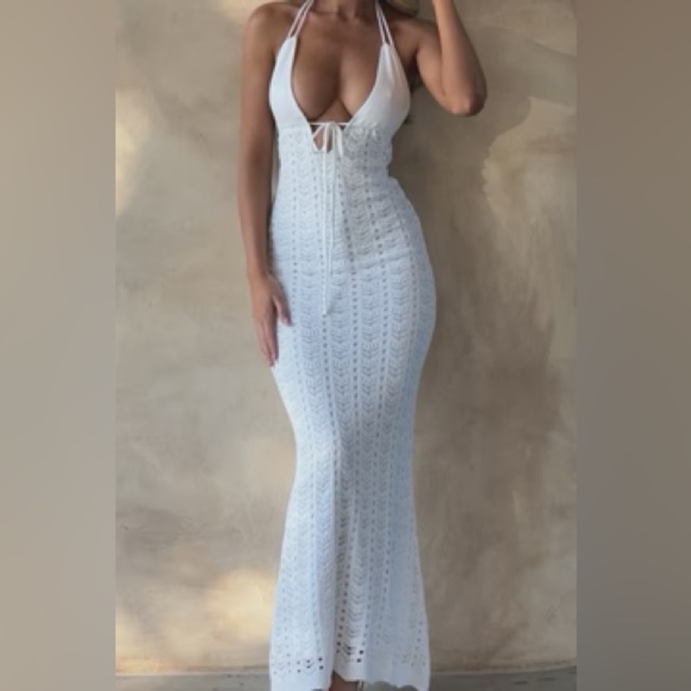 RACHEL MAXI DRESS WHITE